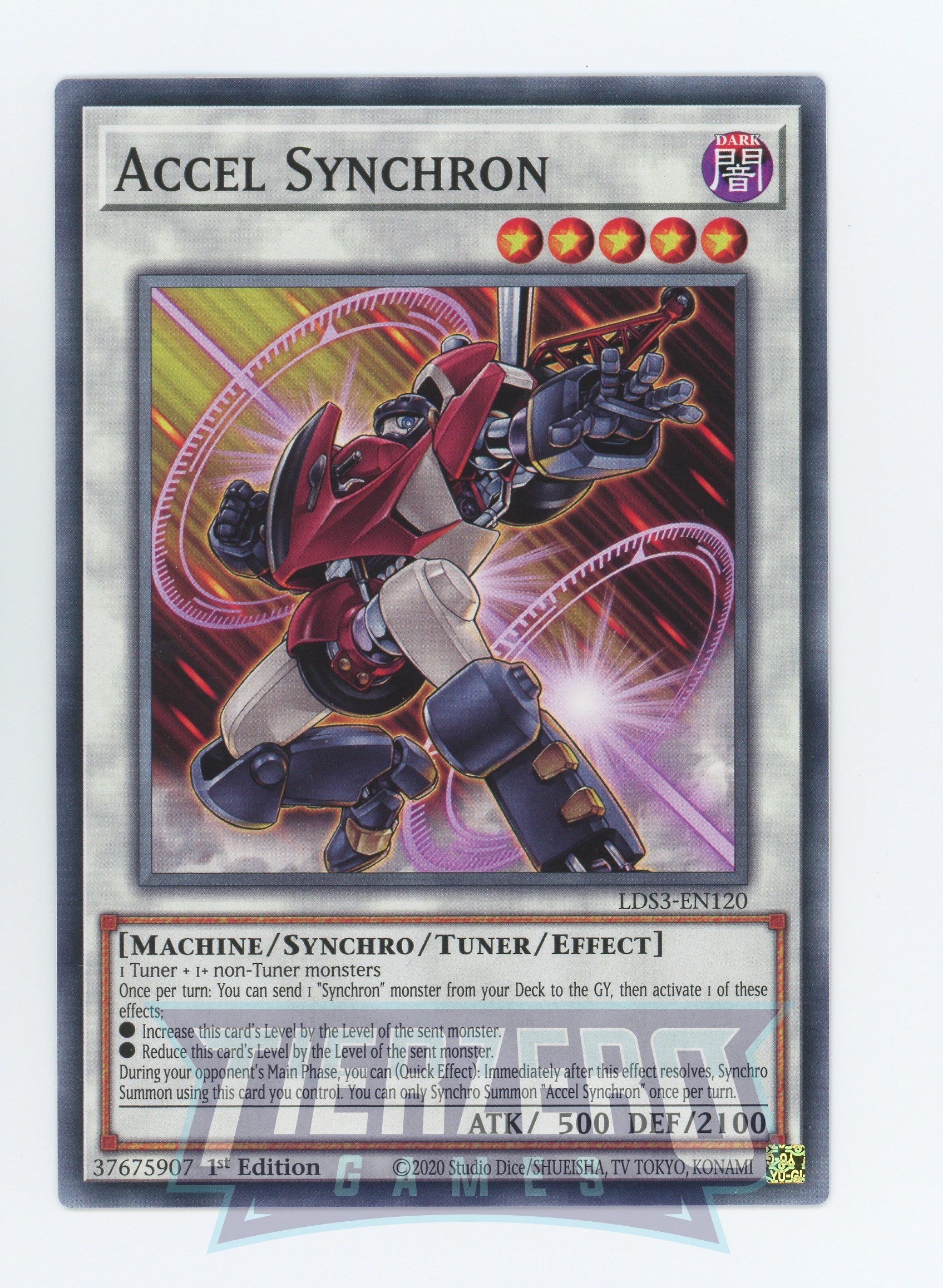 LDS3-EN120 - Accel Synchron - Common - Effect Tuner Synchro Monster - Legendary Duelists Season 3