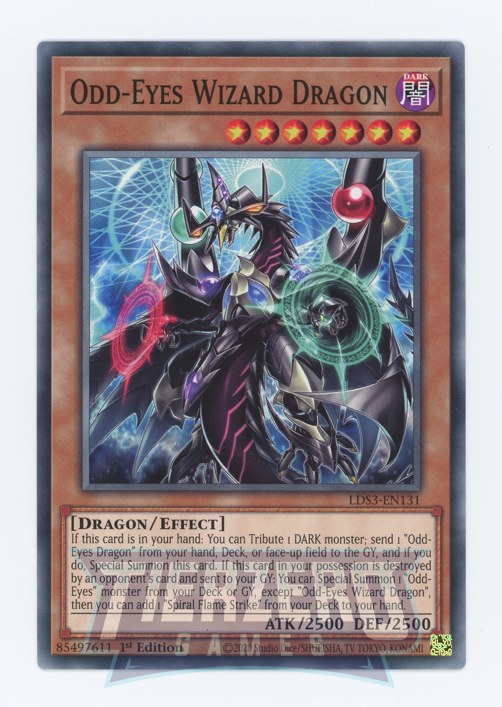 LDS3-EN131 - Odd-Eyes Wizard Dragon - Common - Effect Monster - Legendary Duelists Season 3