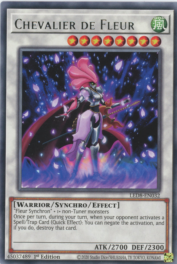 LED8-EN032 - Chevalier de Fleur - Rare - Effect Synchro Monster - Legendary Duelists 8 Synchro Storm