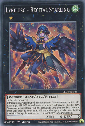 LED8-EN046 - Lyrilusc - Assembled Nightingale - Common - Legendary Duelists: Synchro Storm