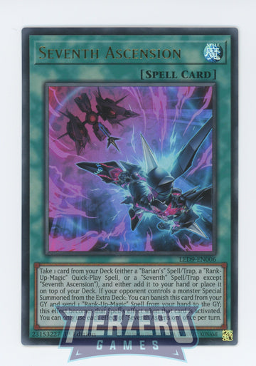 LED9-EN006 - Seventh Ascension - Ultra Rare - Legendary Duelists: Duels From the Deep