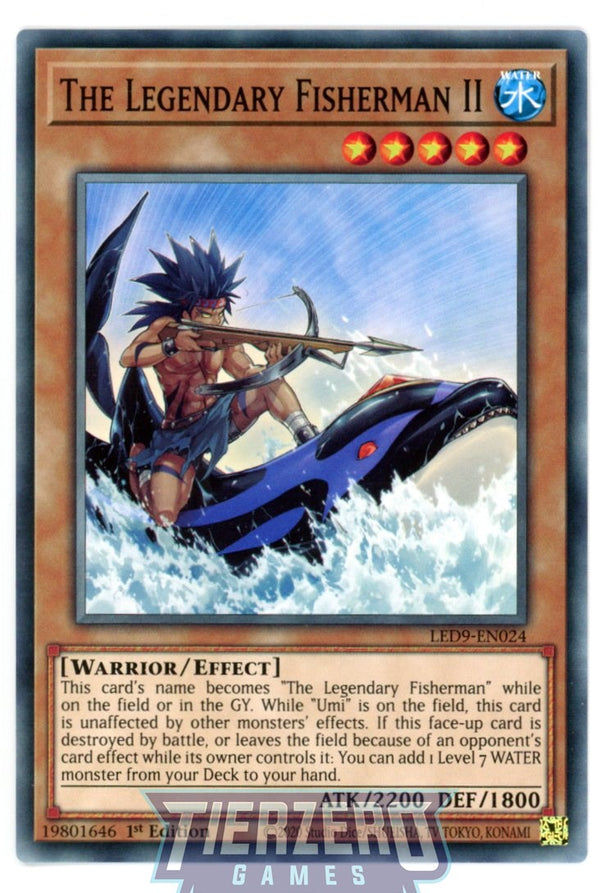 LED9-EN024 - The Legendary Fisherman II - Common - Effect Monster - Legendary Duelists 9 Duels from the Deep