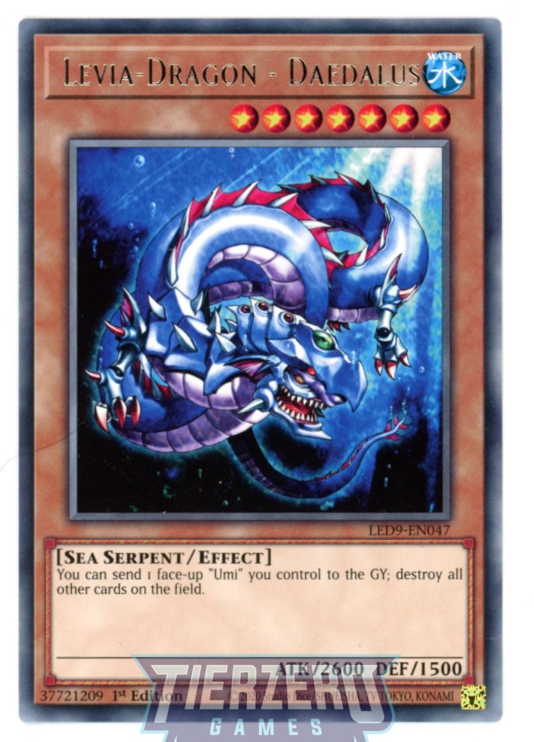 LED9-EN047 - Levia-Dragon - Daedalus - Rare - Effect Monster - Legendary Duelists 9 Duels from the Deep