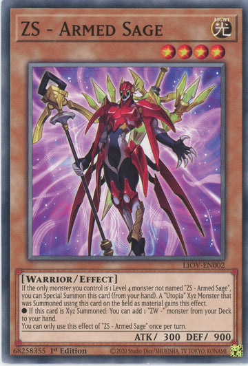 LIOV-EN002 - ZS - Armed Sage - Common - Lightning Overdrive