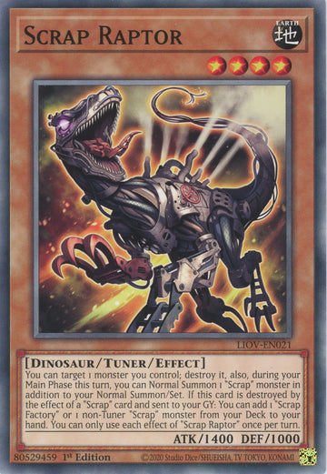 LIOV-EN021 - Scrap Raptor - Common - Lightning Overdrive