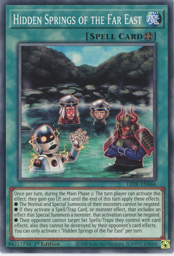 LIOV-EN066 - Hidden Springs of the Far East - Common - Lightning Overdrive