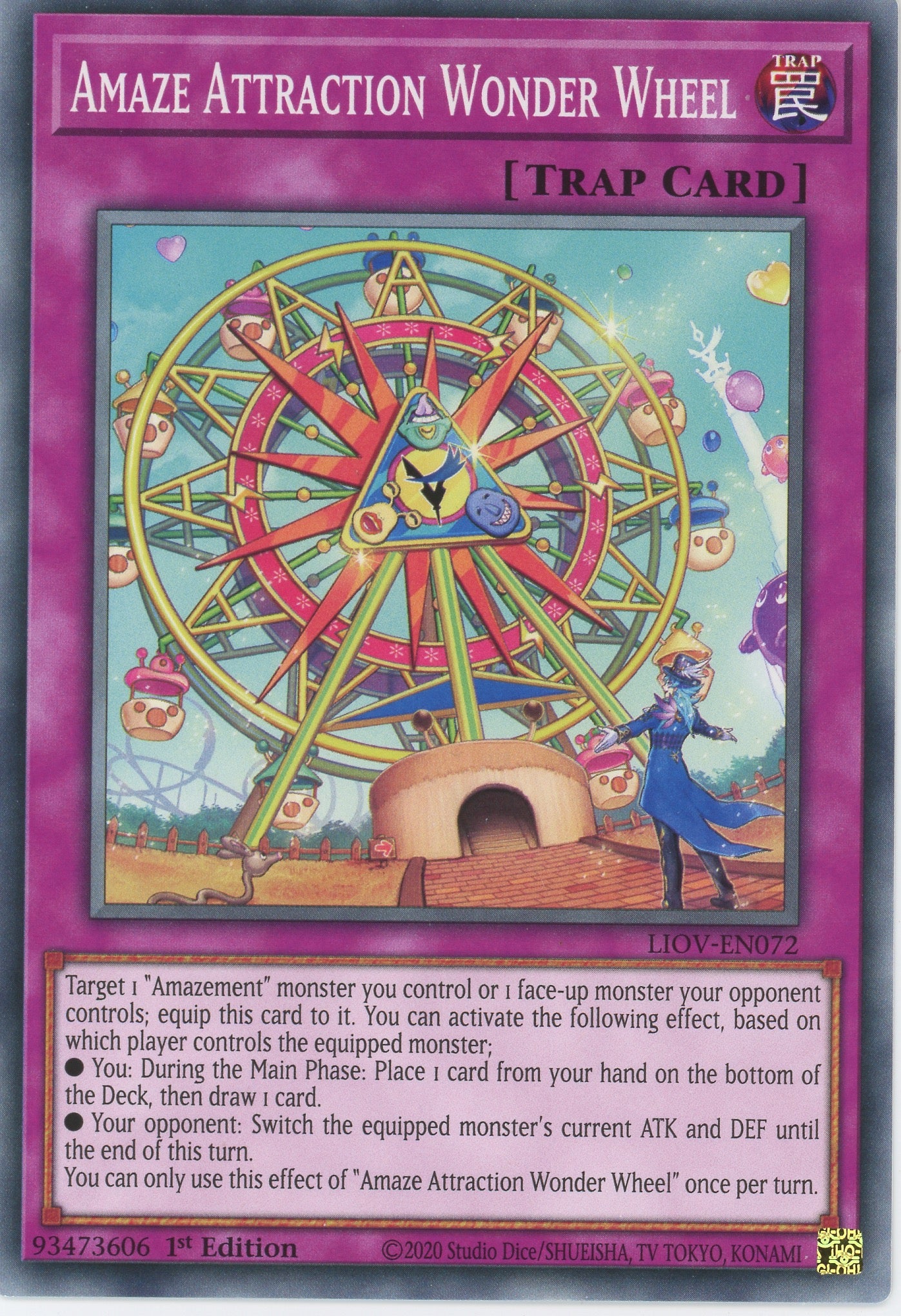 LIOV-EN072 - Amaze Attraction Wonder Wheel - Common - Normal Trap - Lightning Overdrive