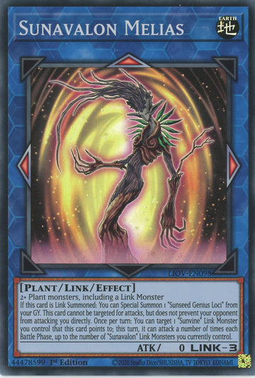 LIOV-EN098 - Sunavalon Melias - Super Rare - Lightning Overdrive