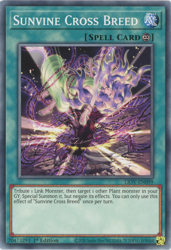 LIOV-EN099 - Sunvine Cross Breed - Common - Continuous Spell - Lightning Overdrive