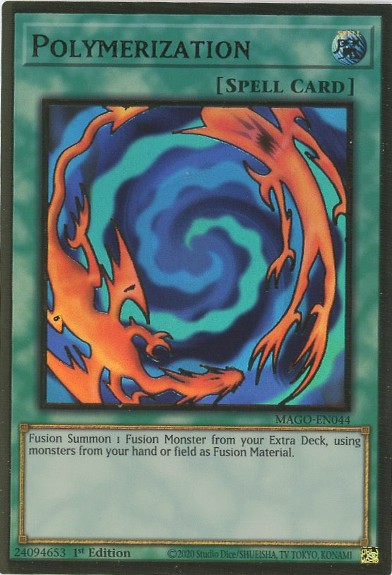 MAGO-EN044 - Polymerization - Premium Gold Rare - Normal Spell - Maximum Gold