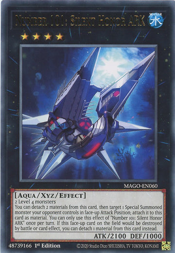 MAGO-EN060 - Number 101: Silent Honor ARK - Rare - Maximum Gold