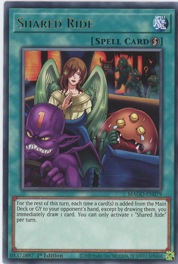 MAGO-EN079 - Shared Ride - Rare - Maximum Gold