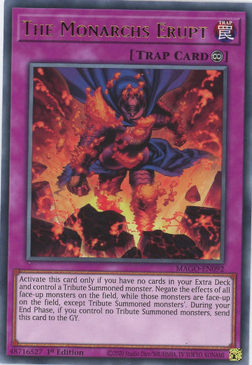 MAGO-EN092 - The Monarchs Erupt - Rare - Maximum Gold