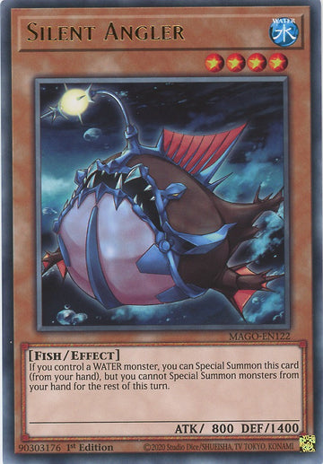 MAGO-EN122 - Silent Angler - Rare - Maximum Gold