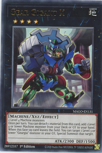 MAGO-EN131 - Gear Gigant X - Rare - Maximum Gold