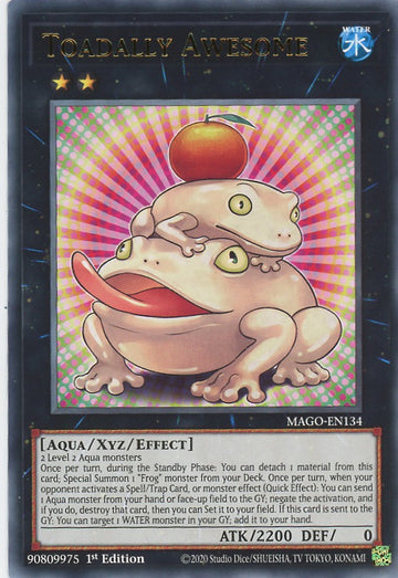 MAGO-EN134 - Toadally Awesome - Rare - Maximum Gold