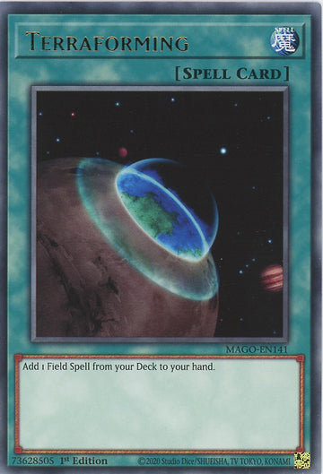 MAGO-EN141 - Terraforming - Rare - Maximum Gold