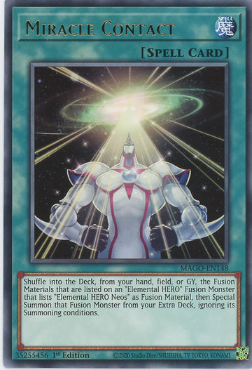 MAGO-EN148 - Miracle Contact - Rare - Maximum Gold