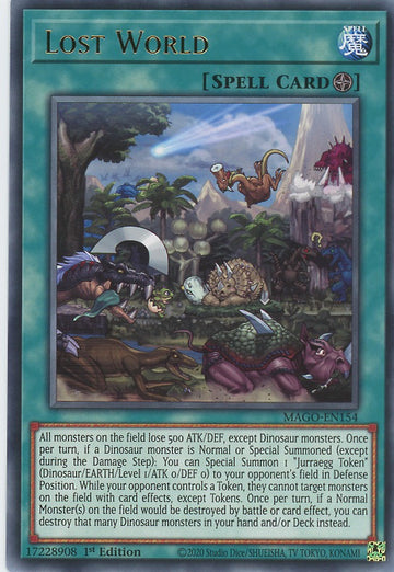 MAGO-EN154 - Lost World - Rare - Maximum Gold