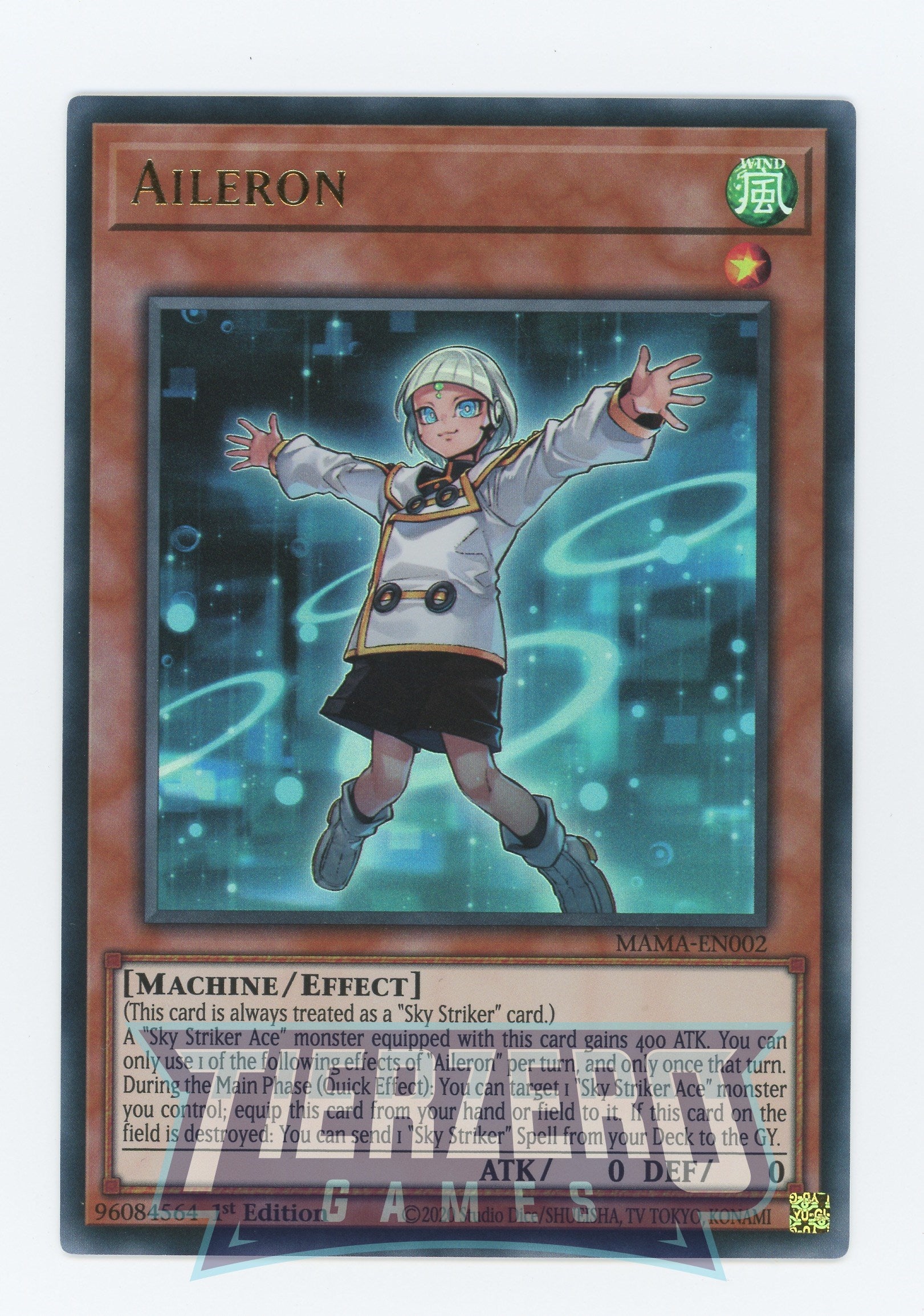 MAMA-EN002 - Aileron - Ultra Rare - Effect Monster - Magnificent Mavens