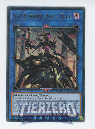 MAMA-EN008 - Sky Striker Ace - Hayate - Ultra Rare - Magnificent Mavens