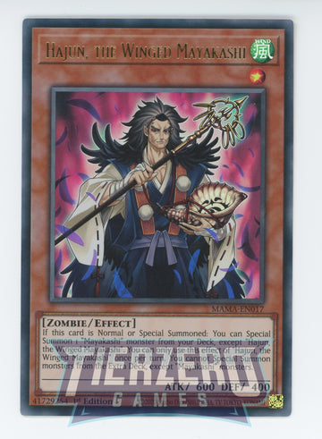 MAMA-EN017 - Hajun, the Winged Mayakashi - Ultra Rare - Magnificent Mavens