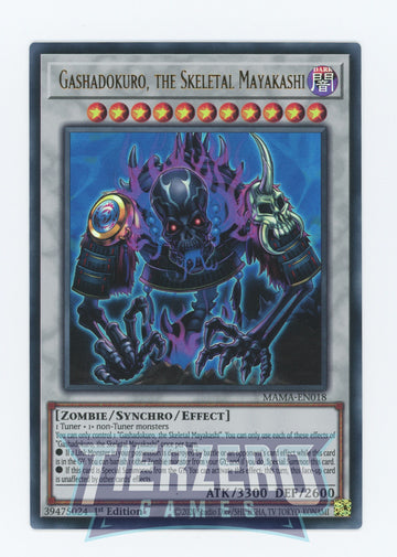 MAMA-EN018 - Gashadokuro, the Skeletal Mayakashi - Ultra Rare - Magnificent Mavens