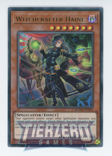 MAMA-EN022 - Witchcrafter Haine - Ultra Rare - Magnificent Mavens