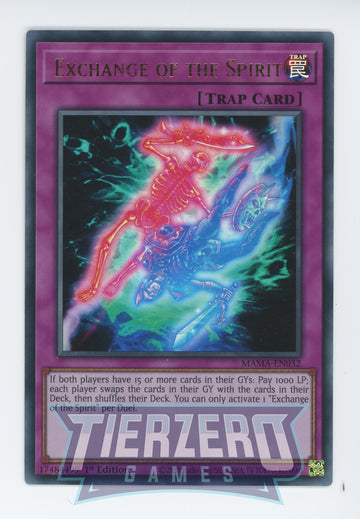 MAMA-EN032 - Exchange of the Spirit - Ultra Rare - Magnificent Mavens