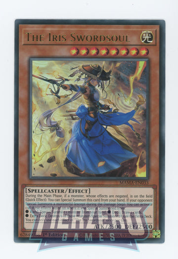 MAMA-EN033 - The Iris Swordsoul - Ultra Rare - Magnificent Mavens