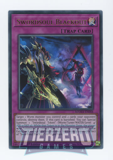 MAMA-EN044 - Swordsoul Blackout - Ultra Rare - Magnificent Mavens