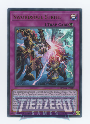 MAMA-EN045 - Swordsoul Strife - Ultra Rare - Magnificent Mavens