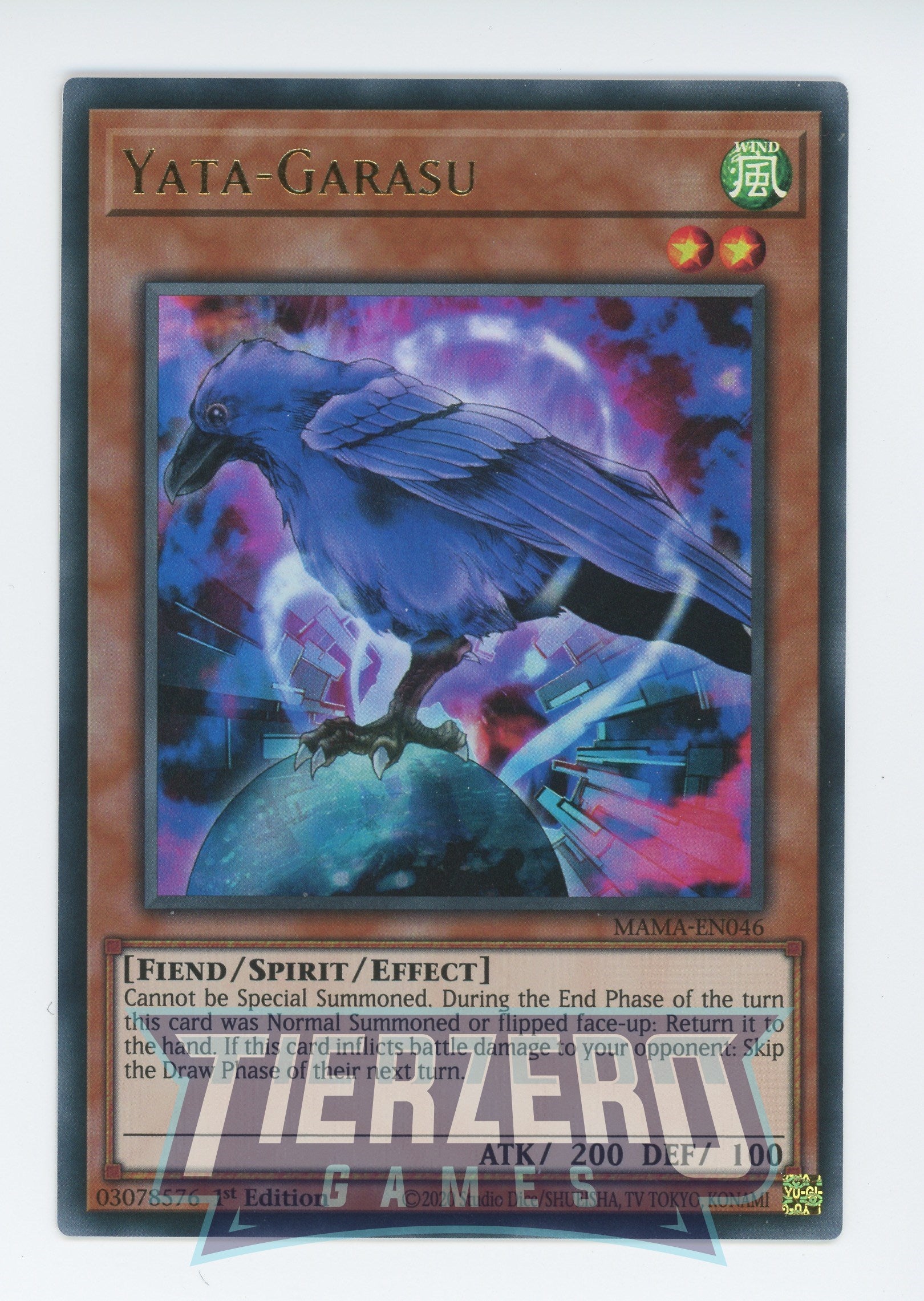 MAMA-EN046 - Yata-Garasu - Ultra Rare - Spirit monster - Magnificent Mavens