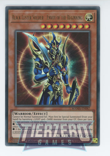 MAMA-EN047 - Black Luster Soldier - Ultra Rare - Magnificent Mavens