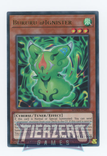 MAMA-EN055 - Bururu @Ignister - Ultra Rare - Magnificent Mavens