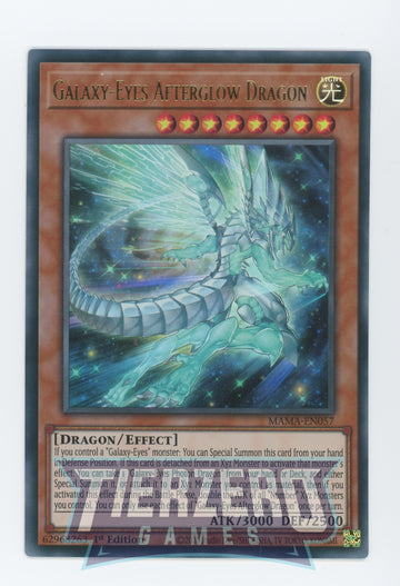 MAMA-EN057 - Galaxy-Eyes Afterglow Dragon - Ultra Rare - Magnificent Mavens