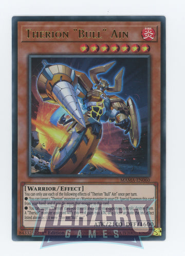 MAMA-EN060 - Therion "Bull" Ain - Ultra Rare - Magnificent Mavens