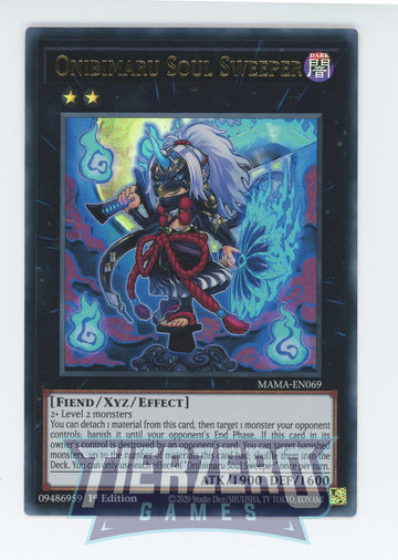 MAMA-EN069 - Onibimaru Soul Sweeper - Ultra Rare - Magnificent Mavens