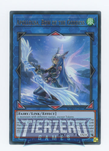 MAMA-EN075 - Apollousa, Bow of the Goddess - Ultra Rare - Magnificent Mavens