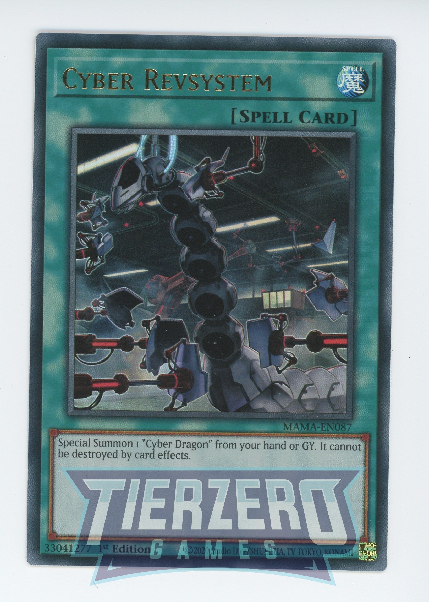 MAMA-EN087 - Cyber Revsystem - Ultra Rare - Normal Spell - Magnificent Mavens