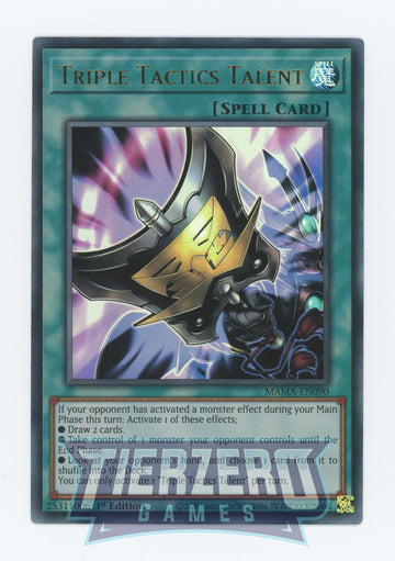 MAMA-EN090 - Triple Tactics Talent - Ultra Rare - Magnificent Mavens