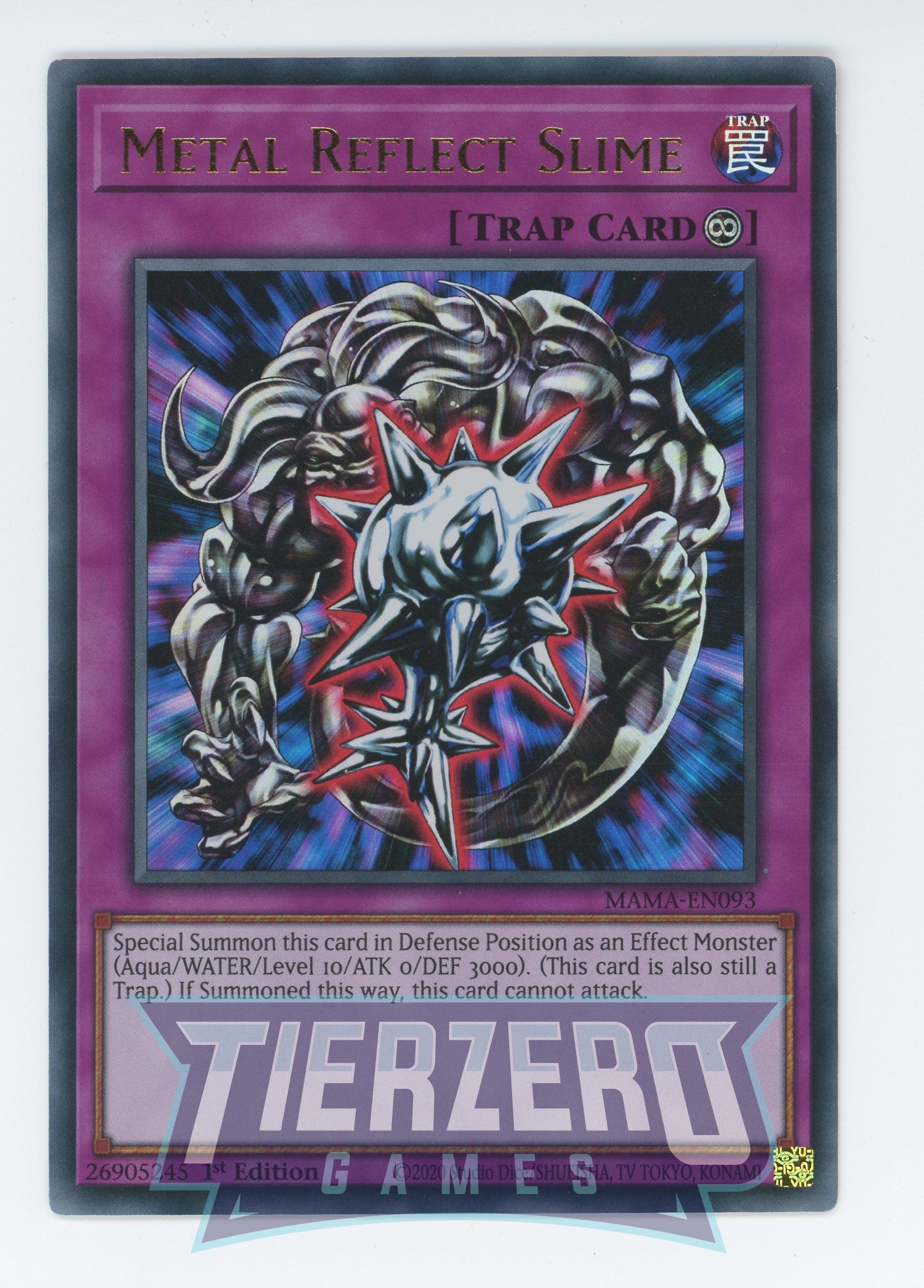 MAMA-EN093 - Metal Reflect Slime - Ultra Rare - Continuous Trap - Magnificent Mavens