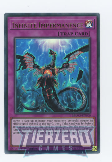 MAMA-EN100 - Infinite Impermanence - Ultra Rare - Magnificent Mavens