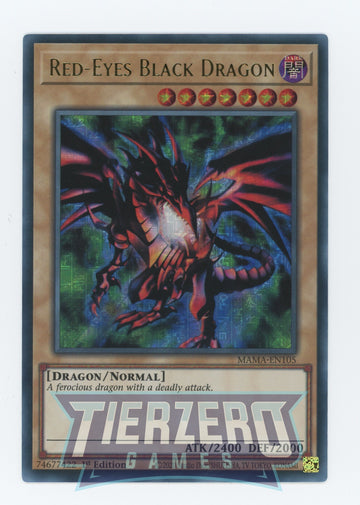 MAMA-EN105 - Red-Eyes Black Dragon - Ultra Pharaoh’s Rare - Magnificent Mavens