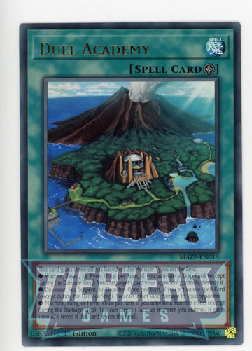 MAZE-EN013 - Duel Academy - Ultra Rare - Maze of Memories