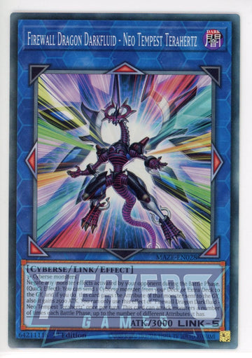 MAZE-EN028 - Firewall Dragon Darkfluid - Collector's Rare - Maze of Memories