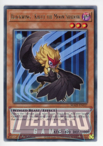 MAZE-EN037 - Blackwing - Elphin the Raven - Rare - Maze of Memories