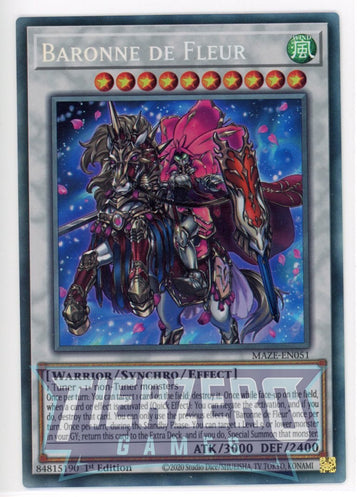 MAZE-EN051 - Baronne de Fleur (CR) - Collector's Rare - Maze of Memories