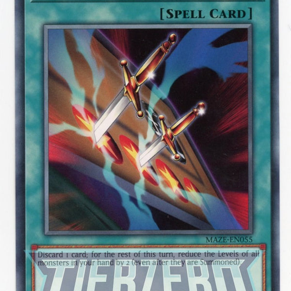 MAZE-EN055 - Cost Down - Rare - Normal Spell