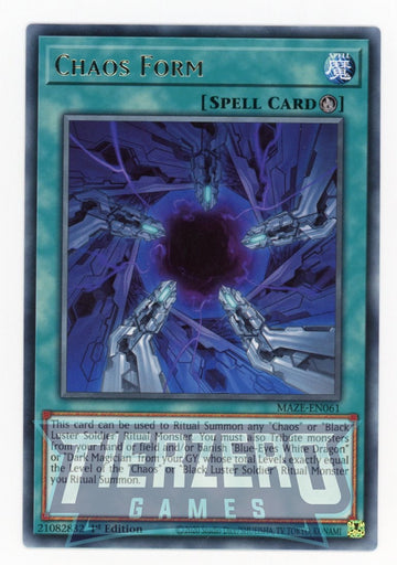 MAZE-EN061 - Chaos Form - Rare - Maze of Memories